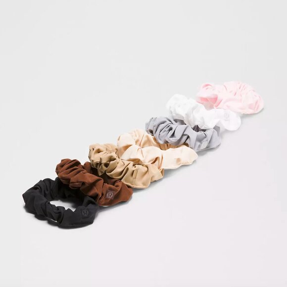 NWT Lululemon Uplifting Scrunchies 7 Pack - Picture 6 of 7